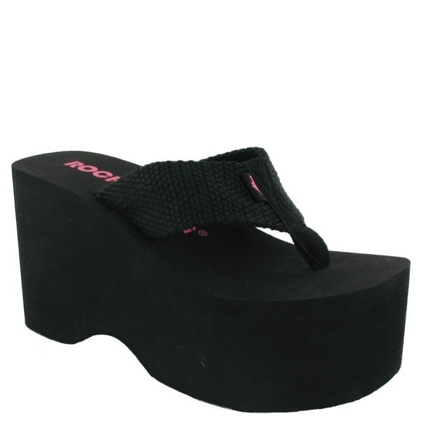 platform flip flops 2000s