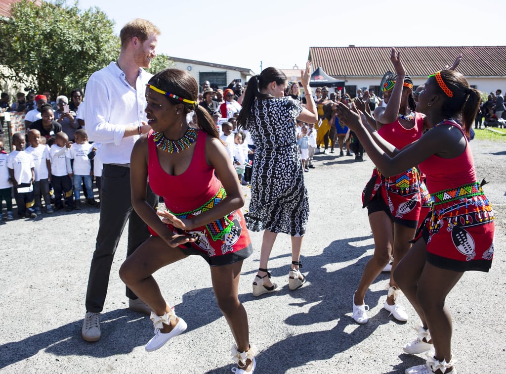 Prince Harry and Meghan Markle Dancing in Cape Town Video