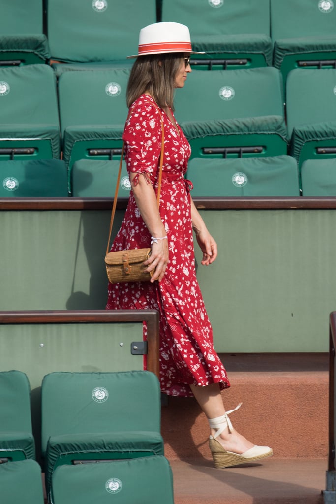 Pippa Middleton Red Ralph Lauren Dress