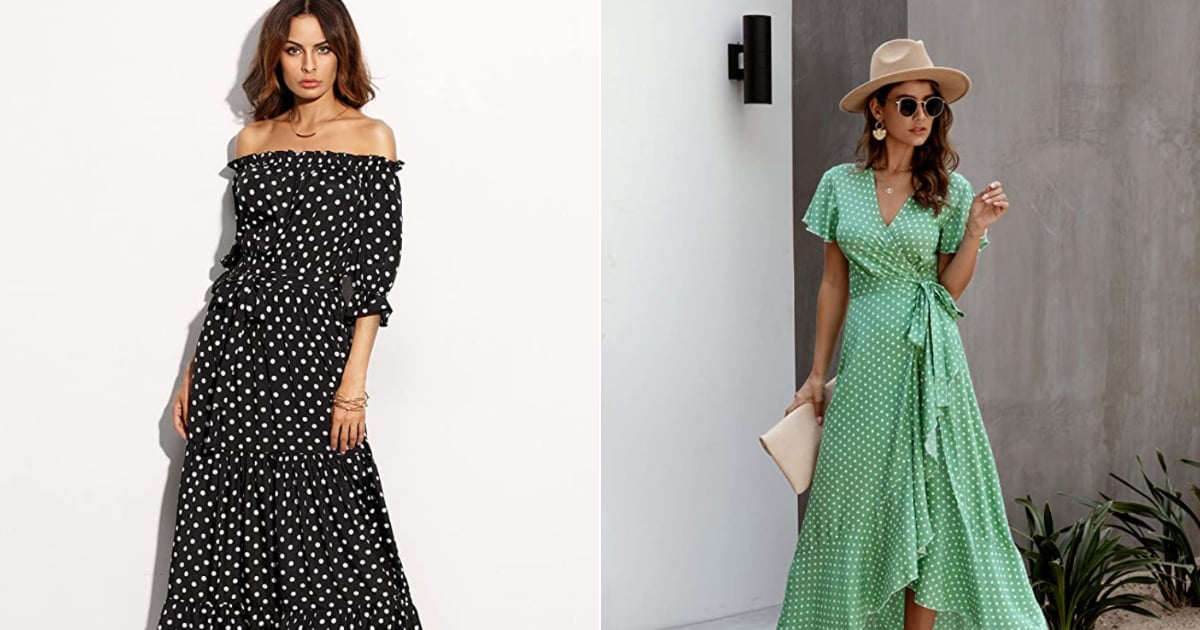 Stylish Polka-Dot Dresses on Amazon