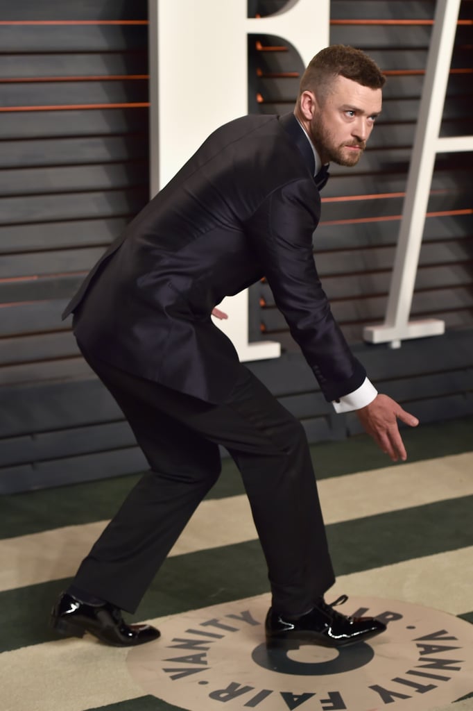 Justin Timberlake and Jessica Biel Vanity Fair Oscars 2016