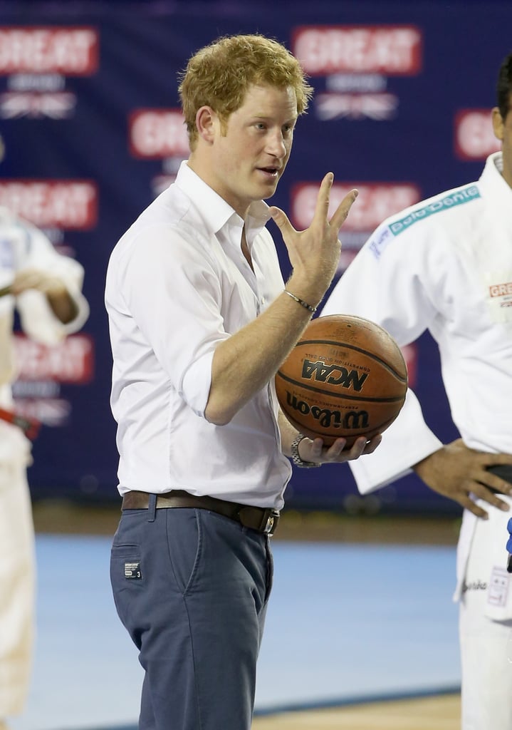 Prince Harry at the World Cup in Brazil