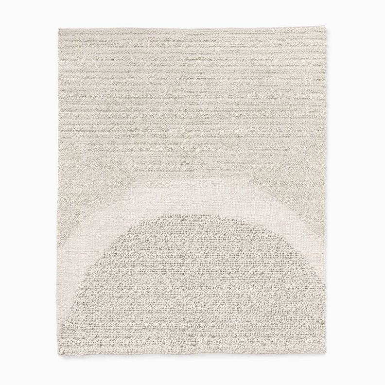 A Cool Area Rug: West Elm Textured Arches Rug