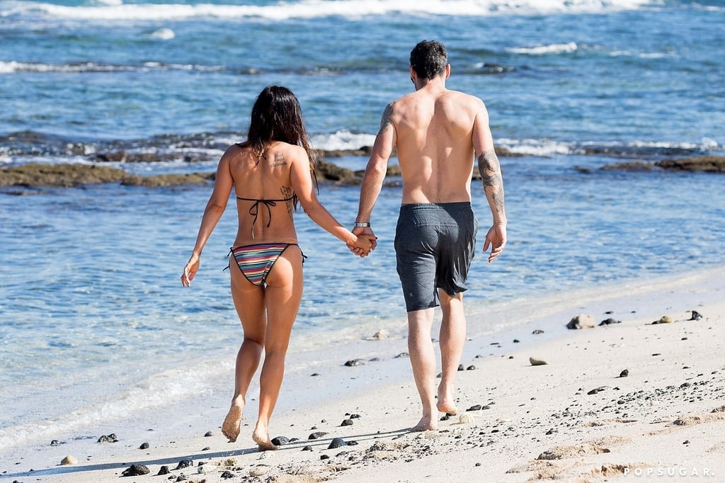 Megan Fox and Brian Austin Green Showing PDA in Hawaii