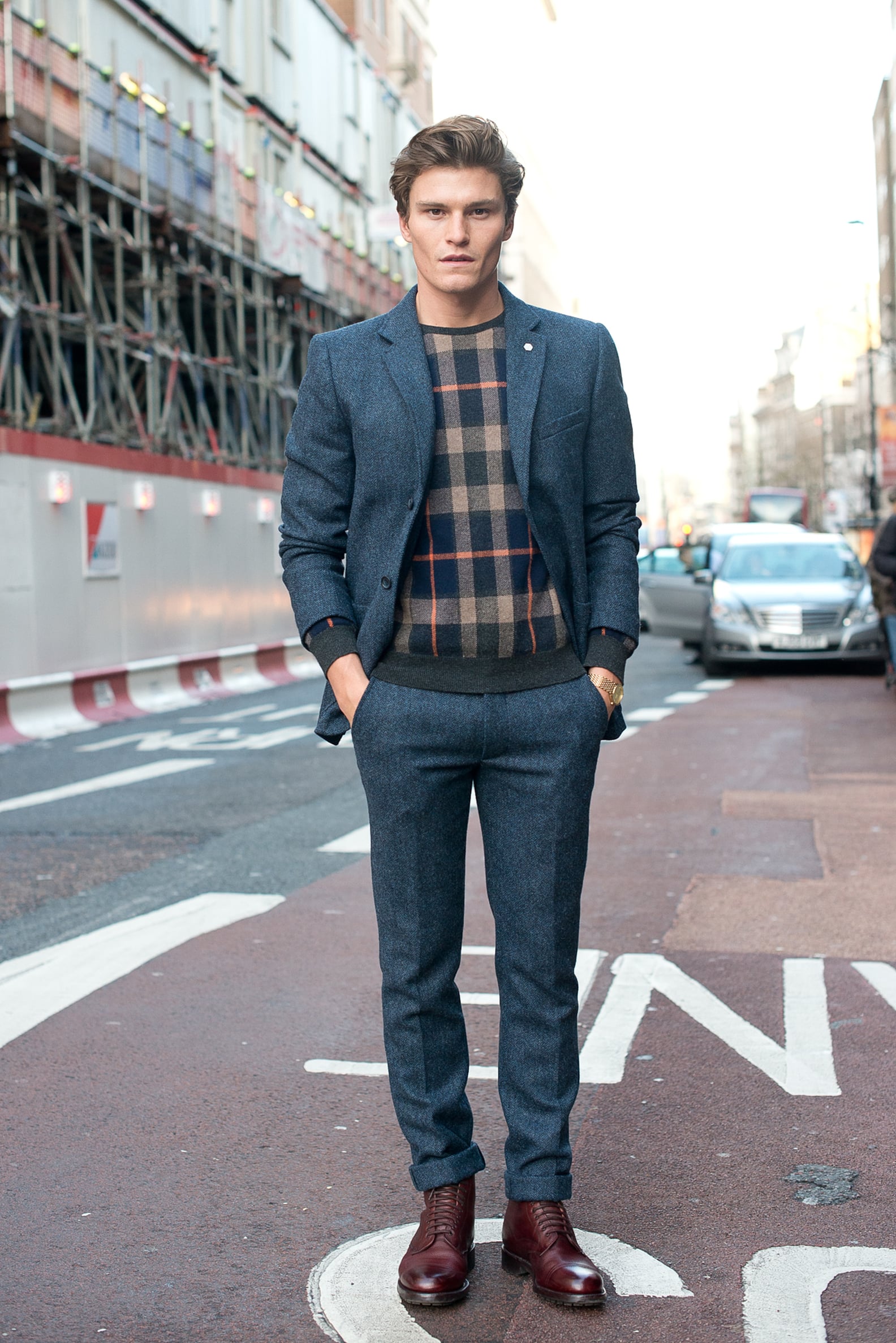 Street Style at Menswear Fashion Week 2014 | POPSUGAR Fashion