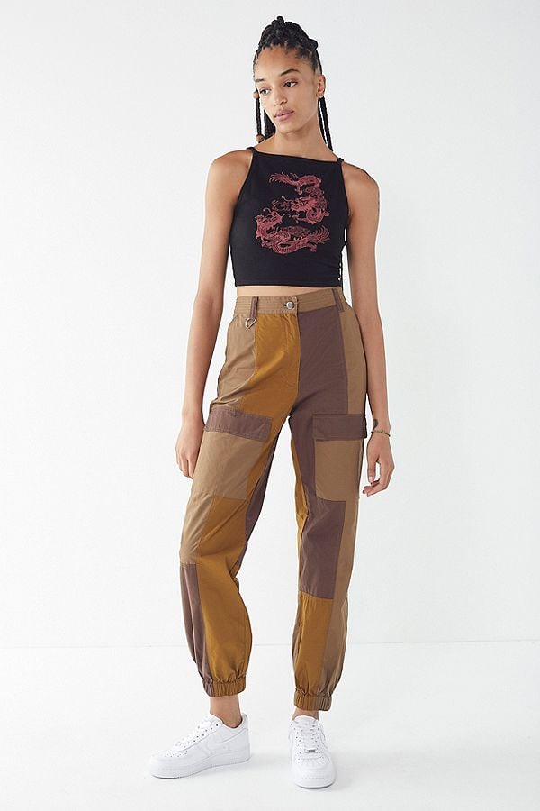 UO Camilla Patchwork Work Pant