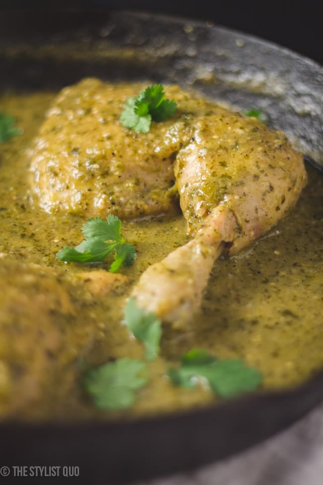 Green Mole Chicken (Pollo en Mole Verde)