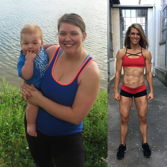 100-Pound Postpartum Weight-Loss Transformation