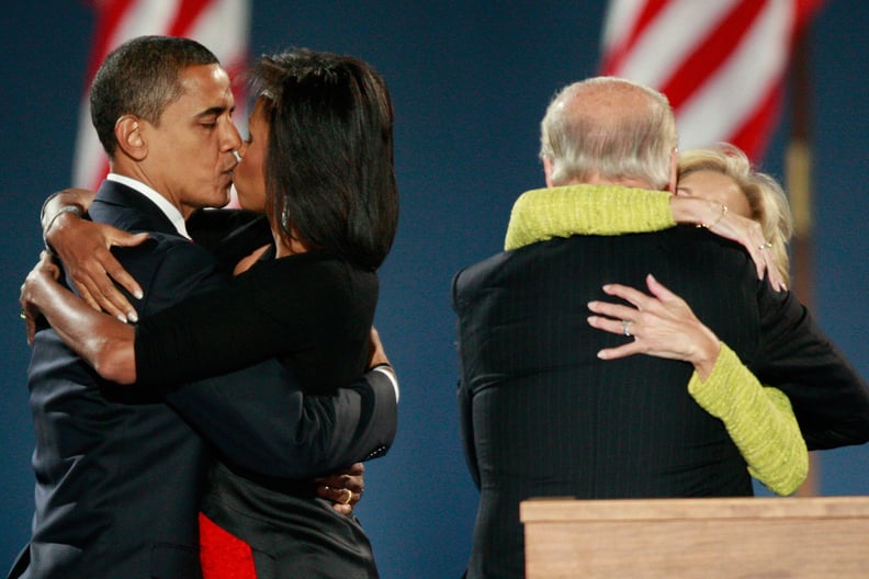 Joe and Jill Biden in 2008