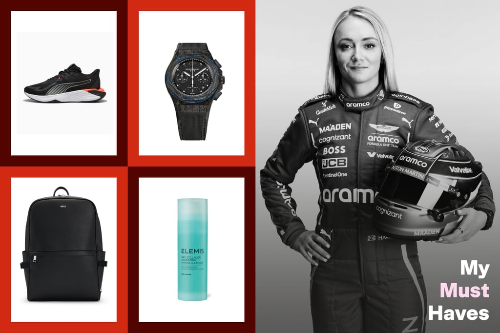Racing Driver Jessica Hawkins's Must-Have Products
