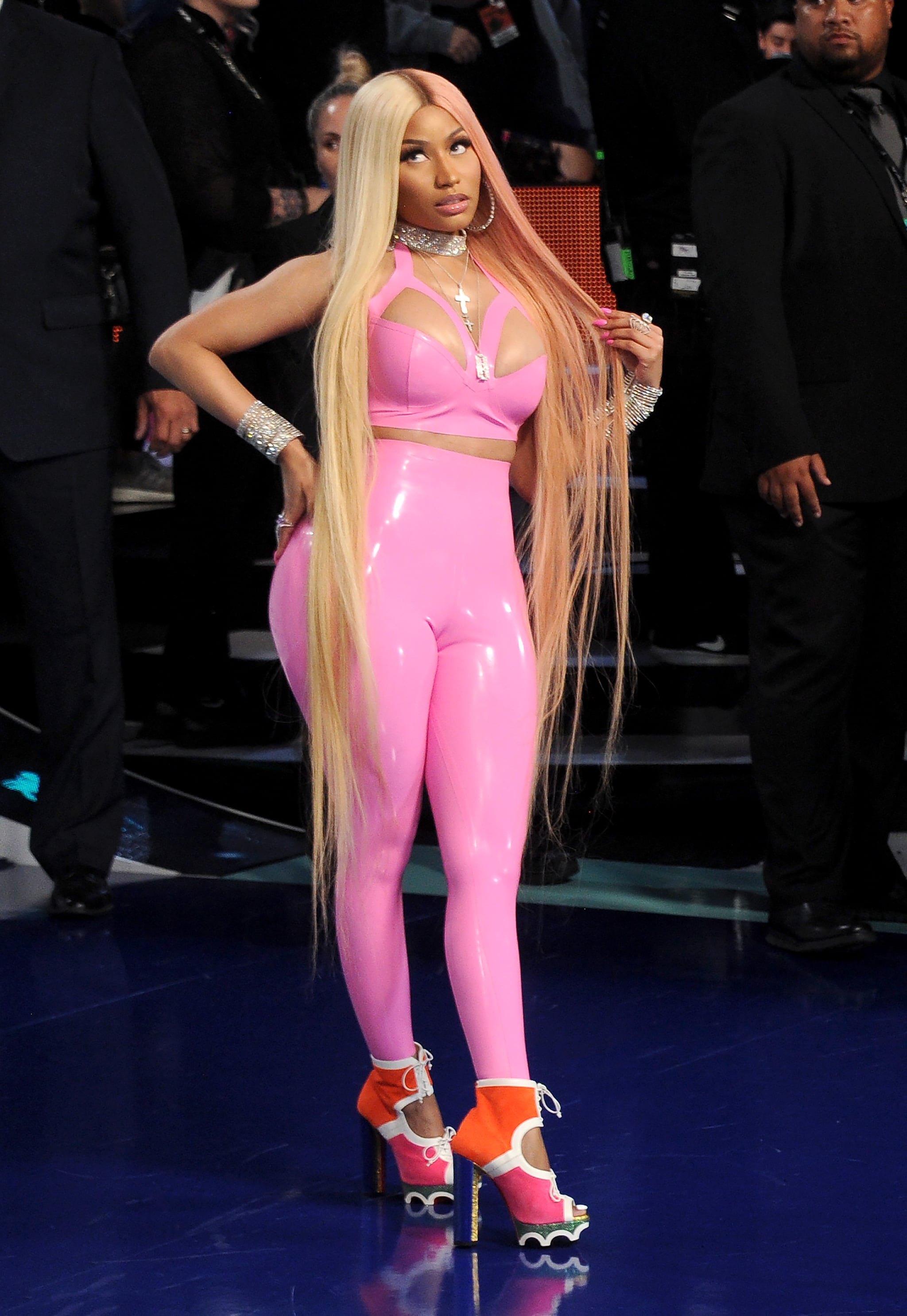Rapstress Nicki Minaj Looks Pretty in Barbie-Pink Louis Vuitton Outfit From  Head to Toe By Frank Ntambi Link in bio
