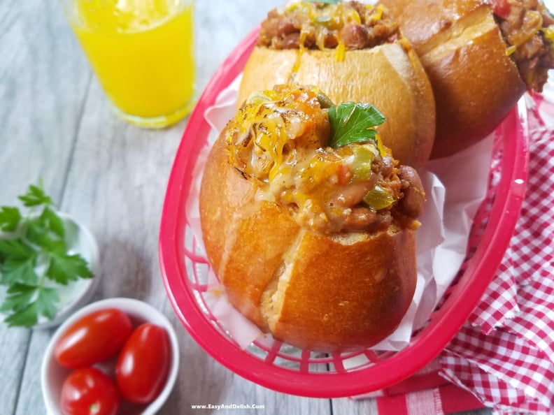 Turkey Chili Bean Sandwich