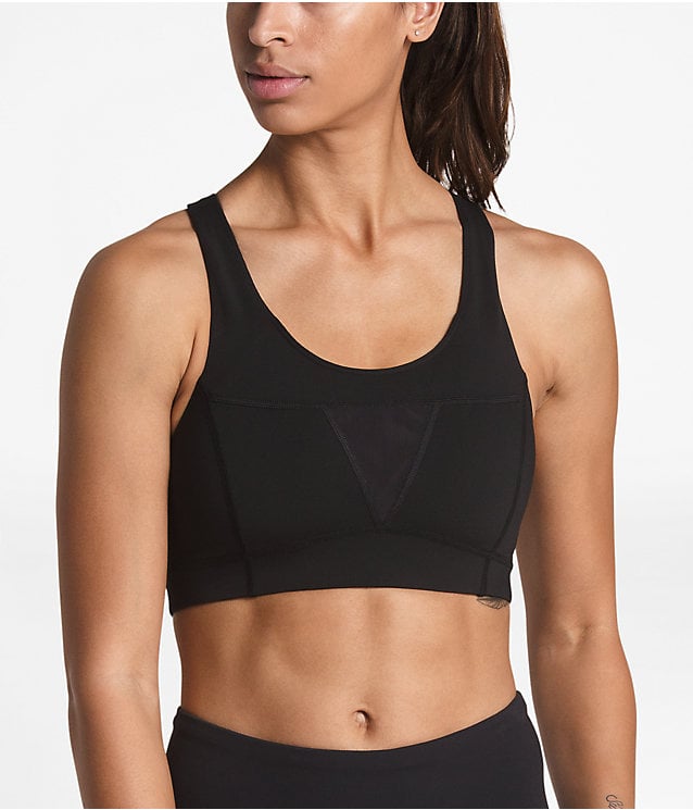 the north face stow and go bra