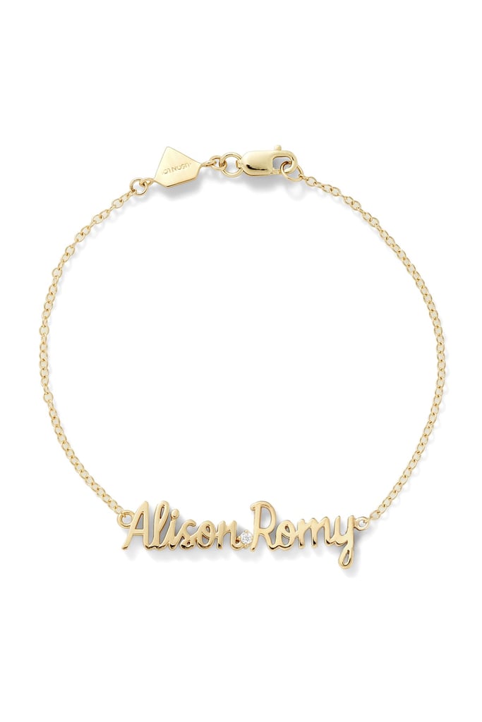 Alison Lou Jewellery Custom Double Word Bracelet