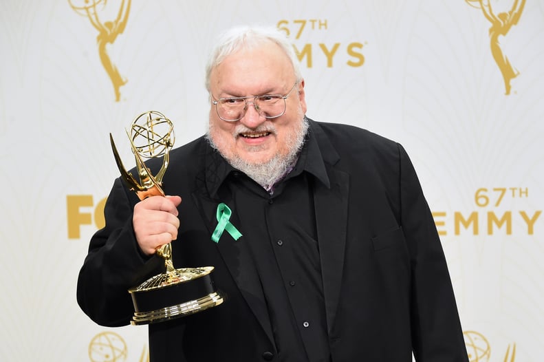 LOS ANGELES, CA - SEPTEMBER 20:  Writer George R. R. Martin, winner of Outstanding Drama Series for 
