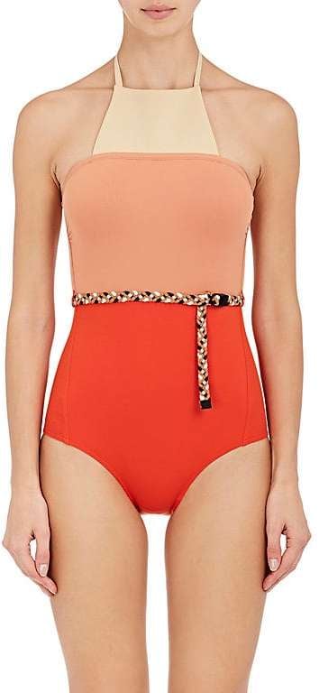 Eres Women's Roy Belted One-Piece Halter Swimsuit