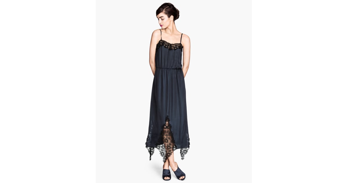H&M Satin and Lace Dress | Best H&M Dresses | POPSUGAR Fashion Photo 7