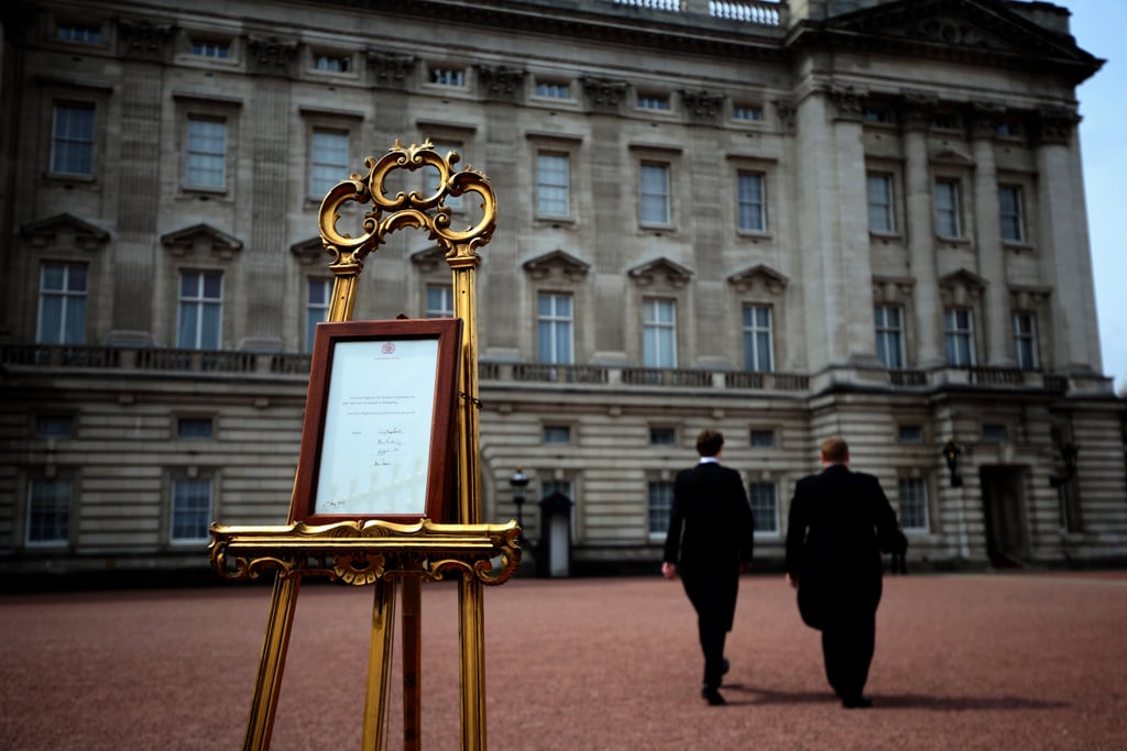 Royal Announcements Buckingham Palace Facts POPSUGAR Celebrity Photo 8
