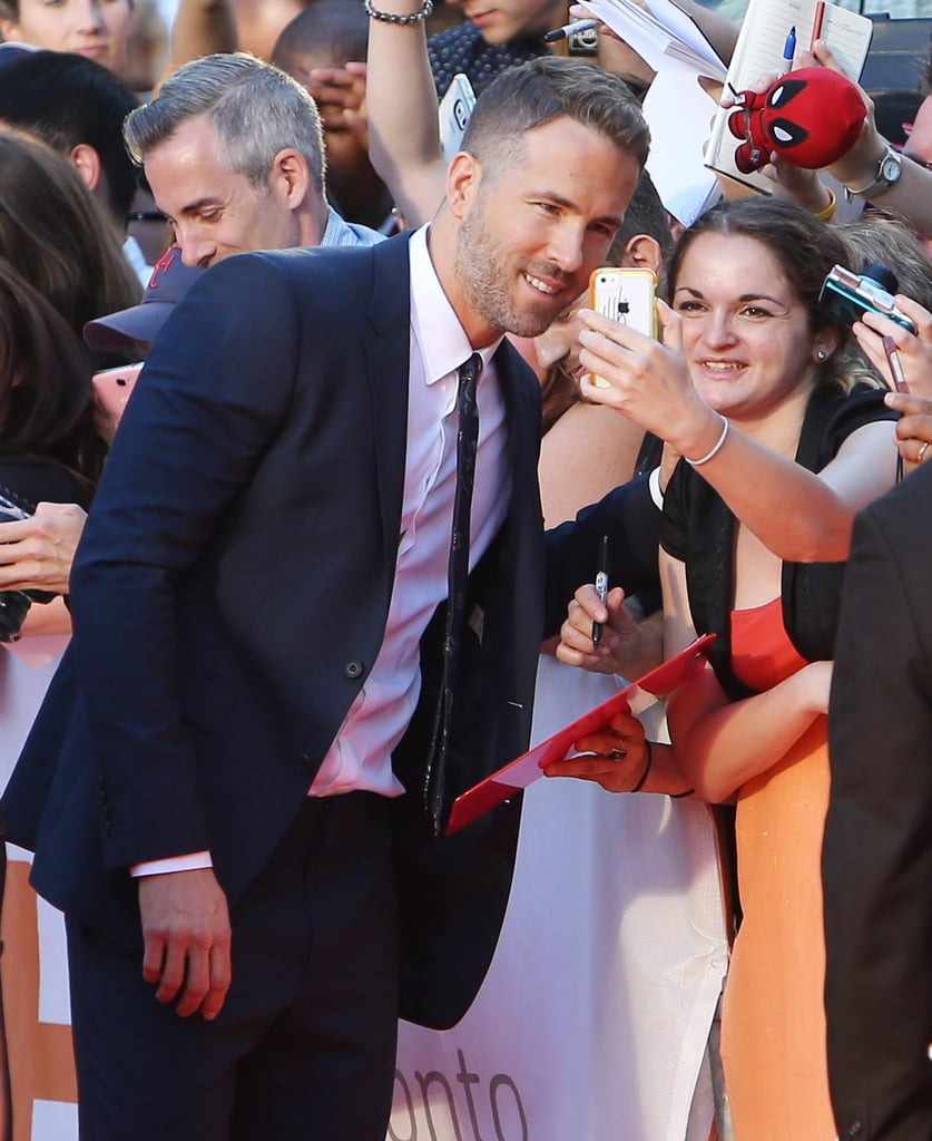 Ryan Reynolds At The Toronto Film Festival 2015 Popsugar Celebrity 