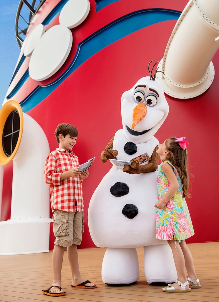 There's no better place than a Bahamas-bound cruise ship for somebody who likes warm hugs!