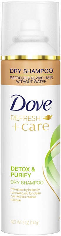 Dove Refresh + Care Detox & Purify Dry Shampoo