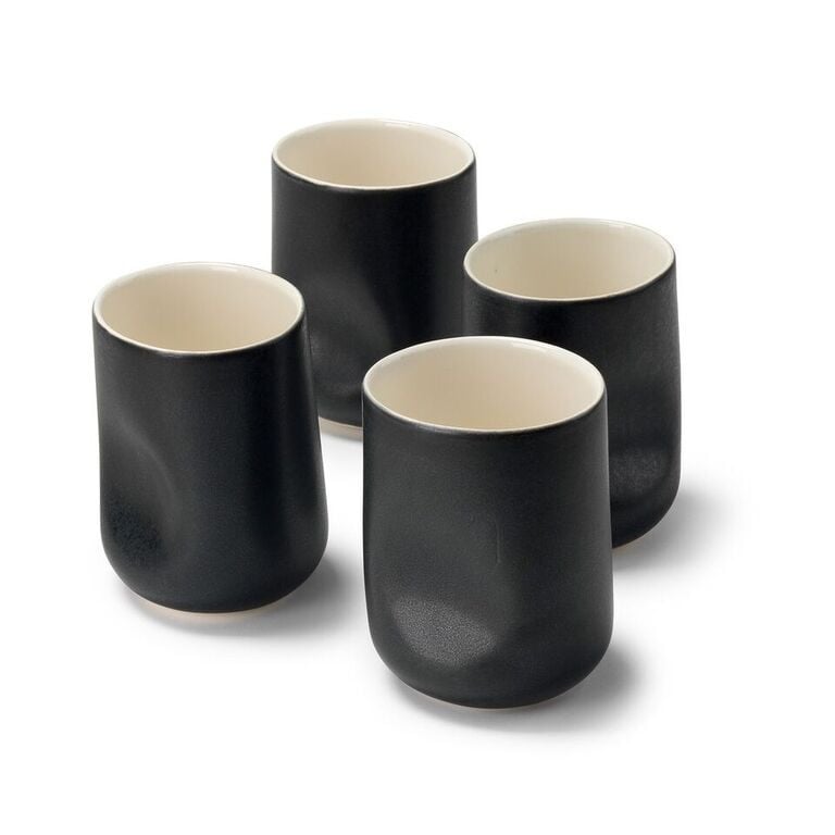 Set of 4 Handmade Ceramic Teacups ($110)
