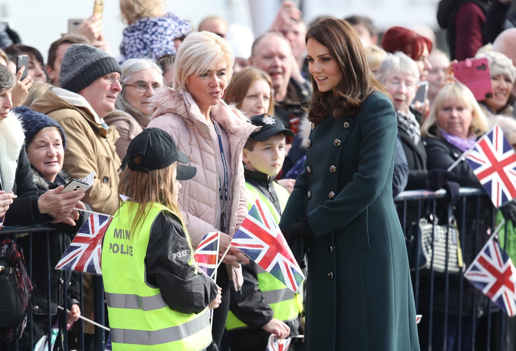 Kate Middleton and Prince William Sunderland February 2018