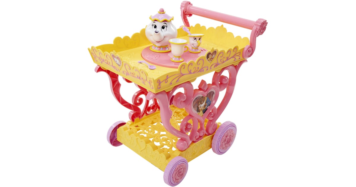 disney princess belle tea party cart playset