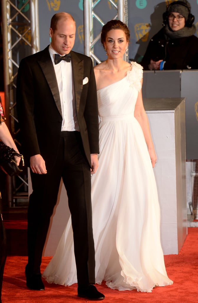 Prince William and Kate Middleton at the BAFTA Awards 2019