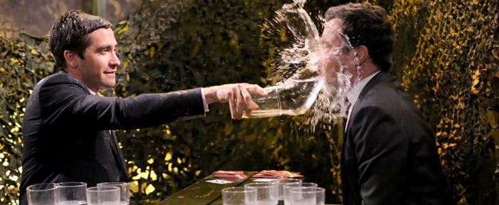 Jake Gyllenhaal Plays Water War With Jimmy Fallon