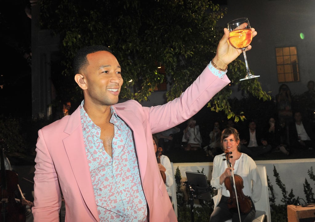 Chrissy Teigen and John Legend LVE Rosé Party June 2018