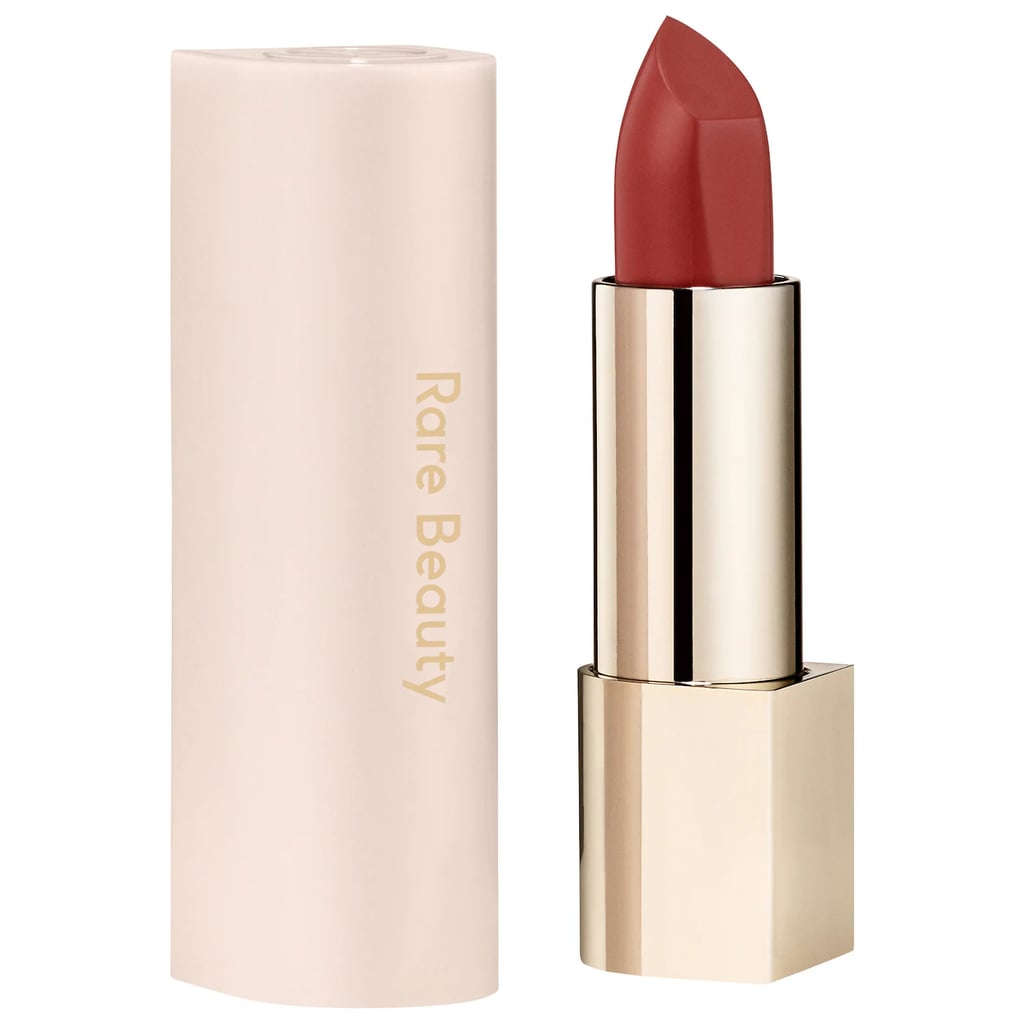 Rare Beauty Kind Words Matte Lipstick in Bold ($20)
With a buttery soft finish and a stunning deep berry hue, it's clear that Selena Gomez knows a thing or two about come-hither lips for fall.