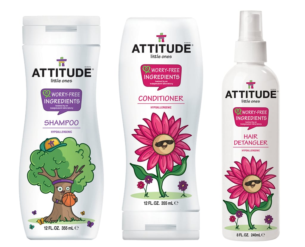 Attitude Little Ones Shampoo, Conditioner, and Hair Detangler ($10 each)