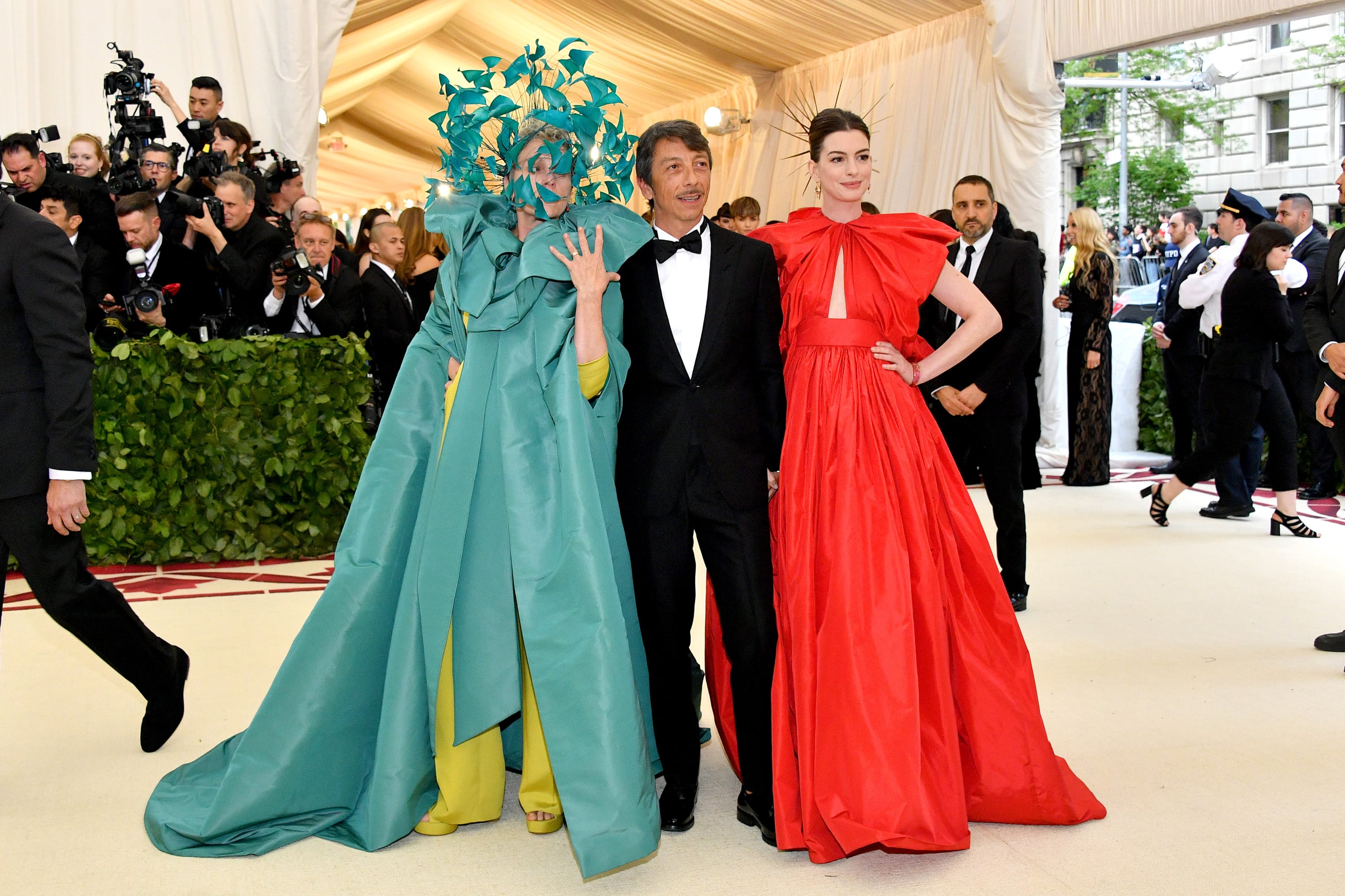 Frances McDormand at the 2018 Met Gala POPSUGAR Celebrity