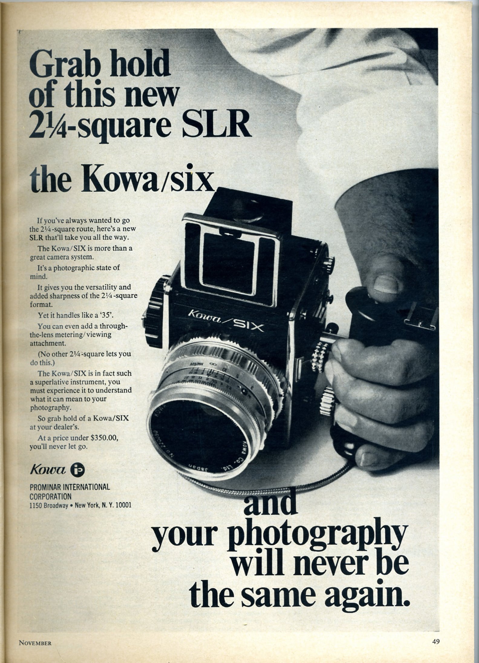 Vintage Camera Ads | PS Tech