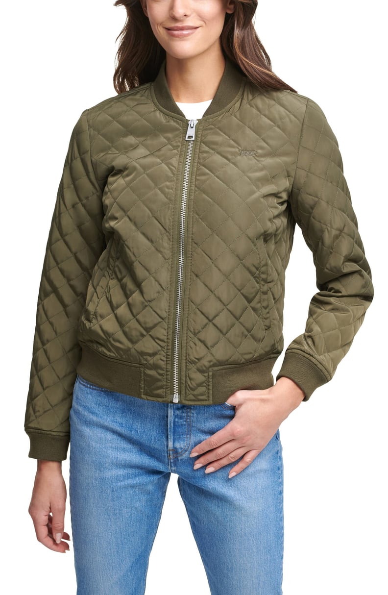 A Bomber Jacket: Levi's Quilted Bomber Jacket