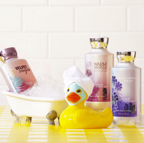 bath and body works rubber duck