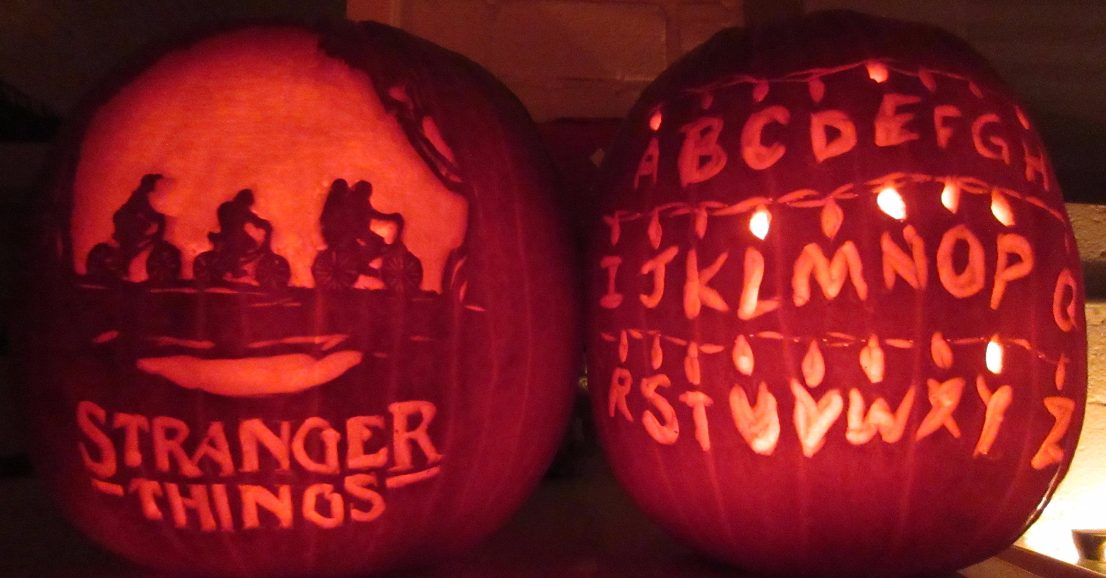 Stranger Things Pumpkin Carving Stencil Ideas To Try This Halloween
