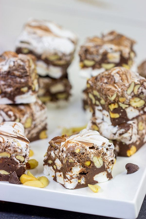 Rocky Road Fudge