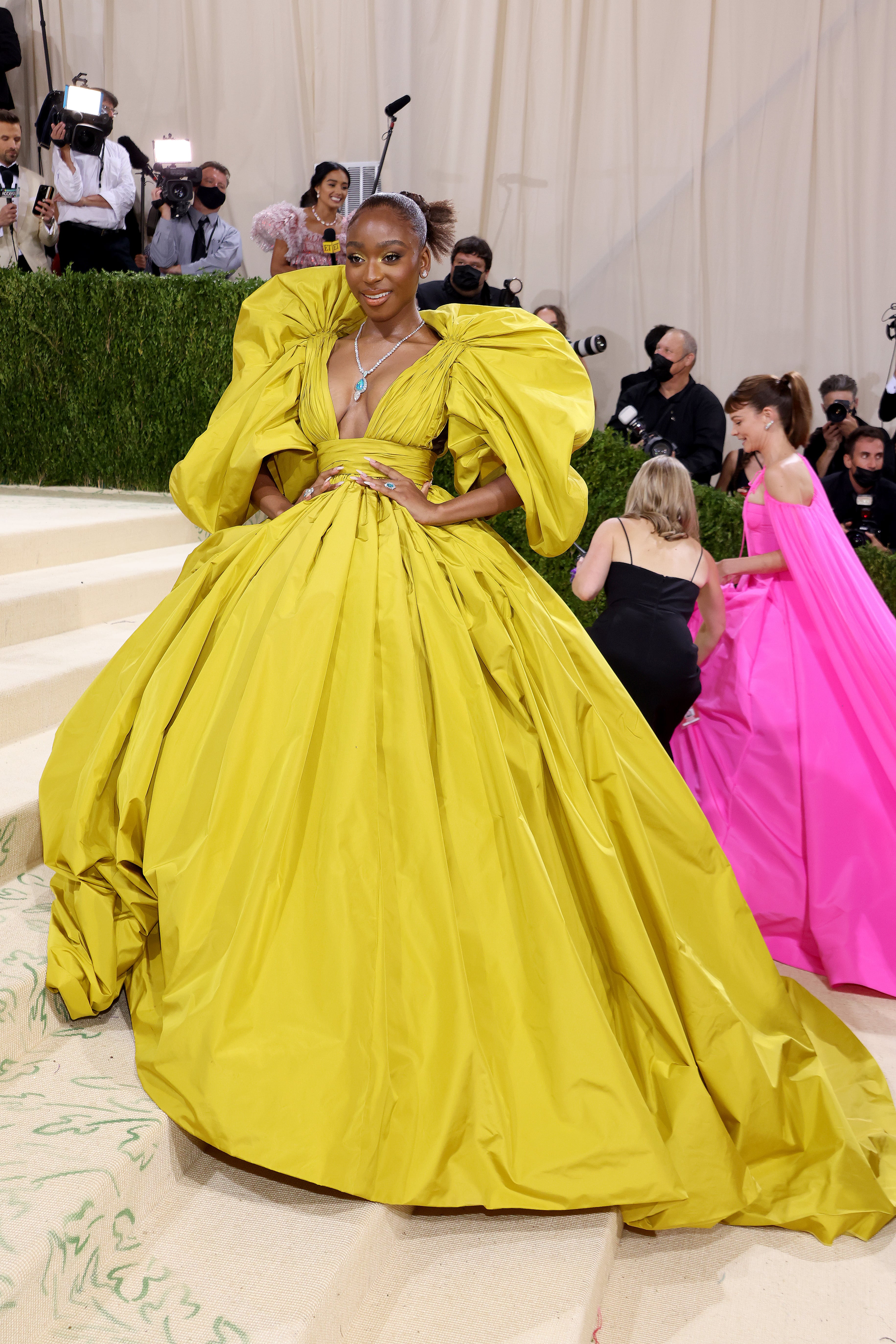 Valentino yellow dress sale