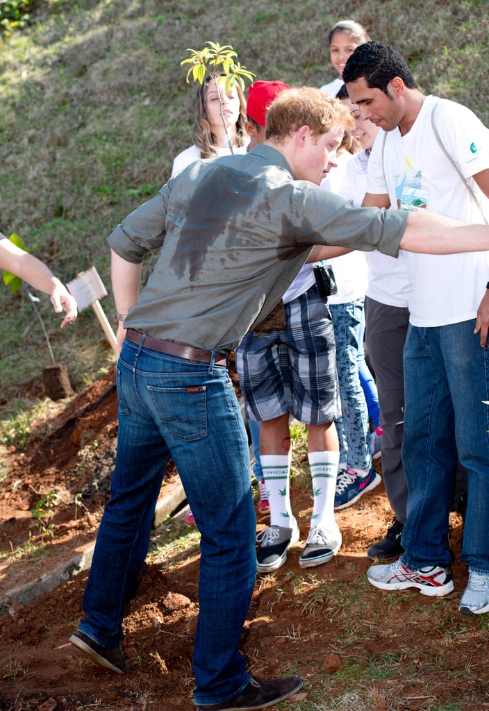 When He Was Forced to Do Manual Labor