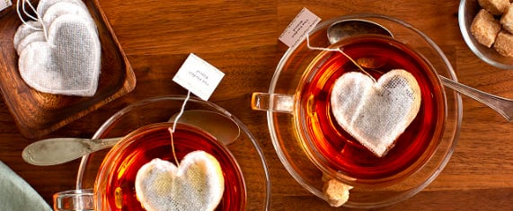 These Heart-Shaped Tea Bags Are the Cutest