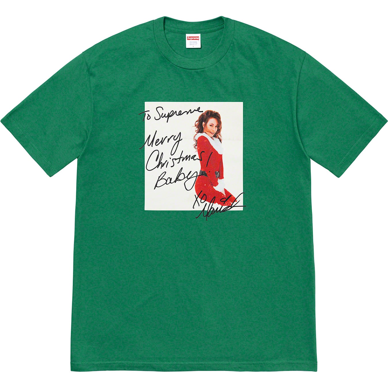 Where to Shop Supreme's Mariah Carey's Christmas T-Shirt | POPSUGAR Fashion