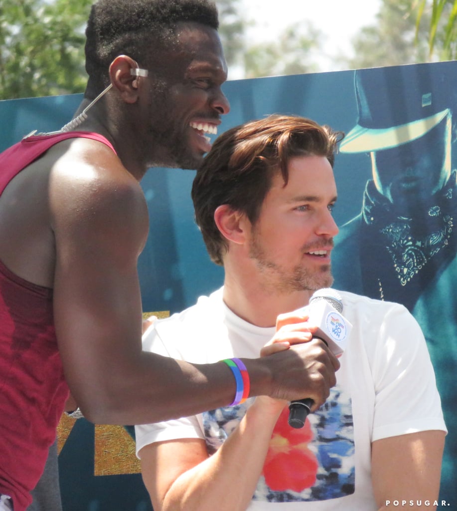 Channing Tatum at LA Gay Pride Parade 2015