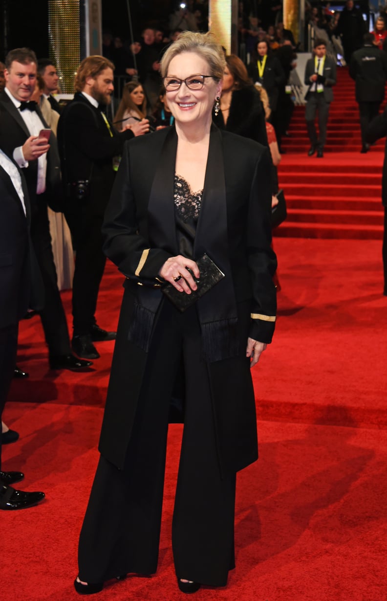 Meryl Streep at the 2017 BAFTA Awards