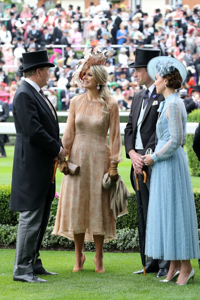 Kate Middleton Wearing Elie Saab at Royal Ascot 2019