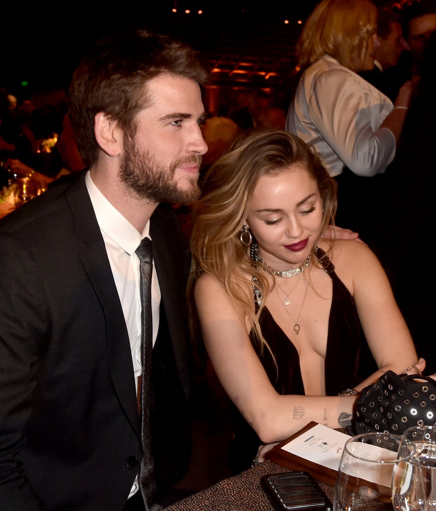 Miley Cyrus Liam Hemsworth at 2019 G'Day USA Gala Pictures