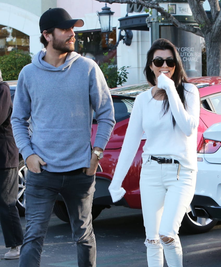 Kourtney Kardashian and Scott Disick Out in LA November 2015
