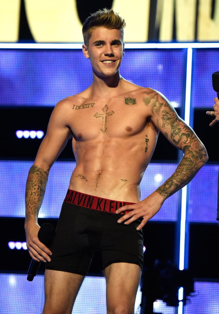 Justin Bieber Calvin Klein Underwear At Fashion Rocks Should Justin Bieber Get A Calvin Klein