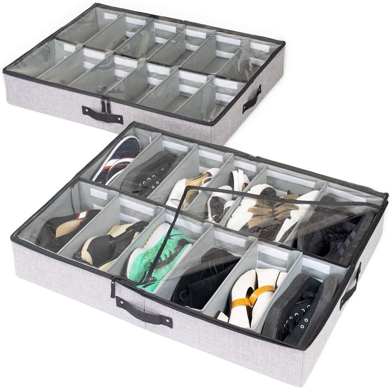 StorageLAB Under Bed Shoe Storage Organizer